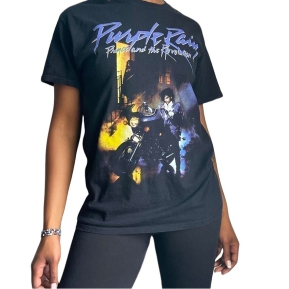 Prince Tops - Prince Purple Rain Short Sleeve Tee